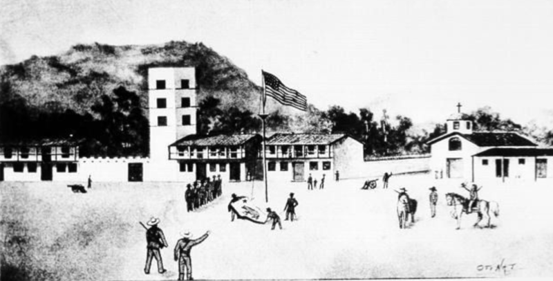 File:Lowering the Bear Flag, Raising the U.S. Flag in Sonoma (1846).png