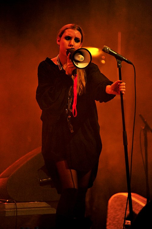 Lykke Li performing at Paradiso in Amsterdam, December 2008