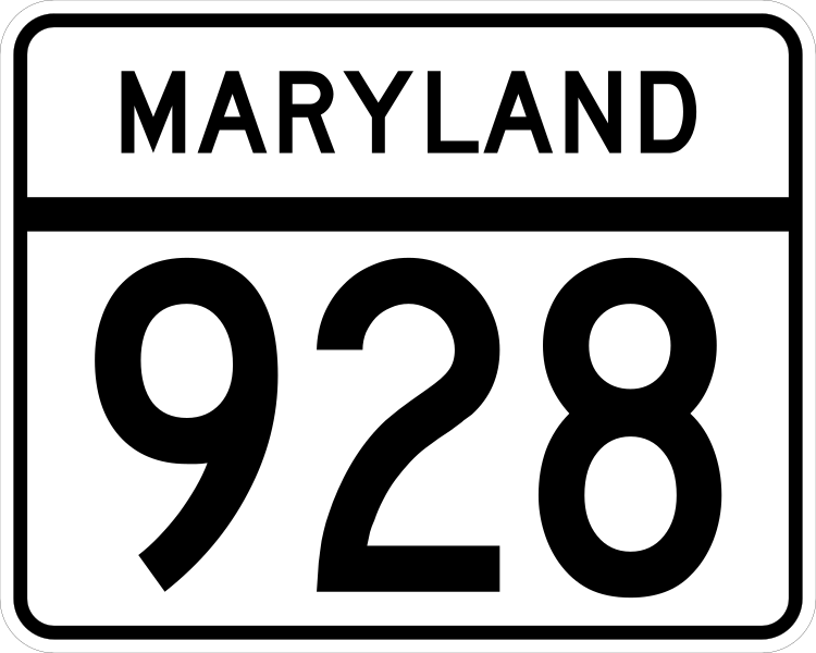 File:MD Route 928.svg