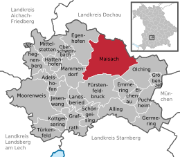 Maisach - Localizazion