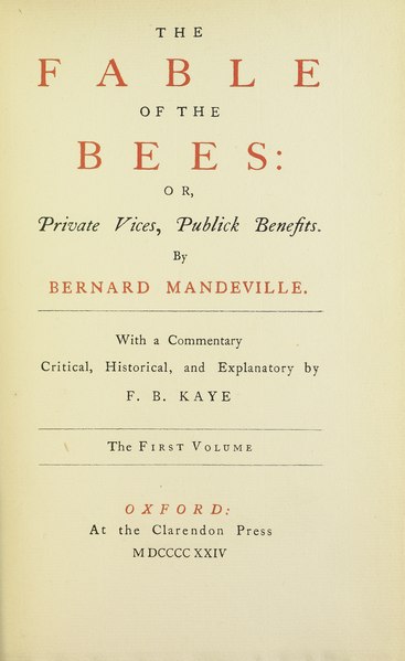 File:Mandeville - Fable of the bees, 1924 - 5857188.tif