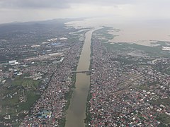 Manggahan Floodway Taytay from air