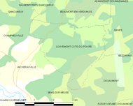 Louvemont-Côte-du-Poivre: situs