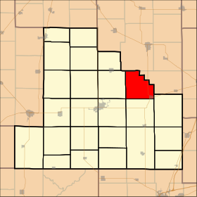 Placering af Windsor Township