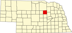 Lage von Wheeler County