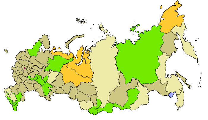 Map of Russian subjects by type, 2008-03-01.svg