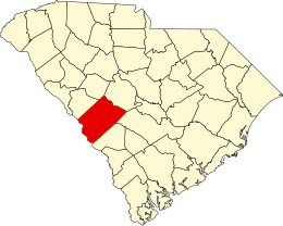 Aiken County - Carte