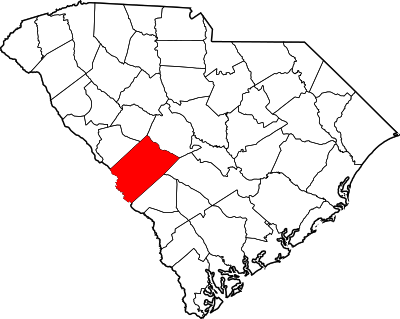 Map of South Carolina highlighting Aiken County.svg