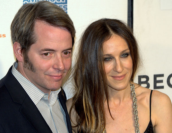 Broderick with wife Sarah Jessica Parker in 2009