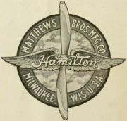 Logo of the Matthews Brothers Manufacturing Company.
