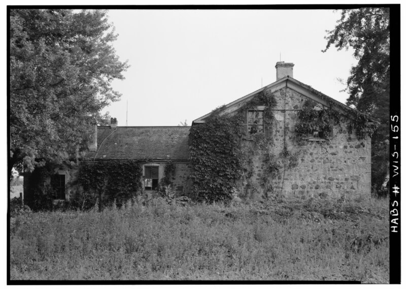 File:Max E. Peuschel House, County Trunk M, Thiensville, Ozaukee County, WI HABS WIS,45-THIVI.V,2-2.tif