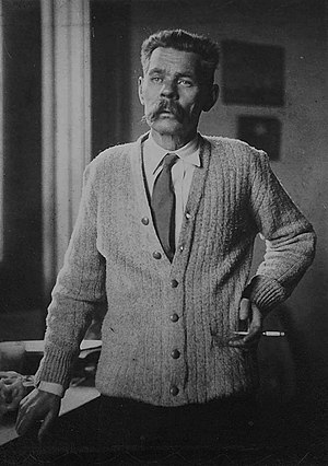 Gorky in 1926 at Posillipo