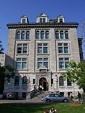 The Macdonald-Harrington Building, home to the McGill School of Architecture since 1987. McGill University Building3.jpg