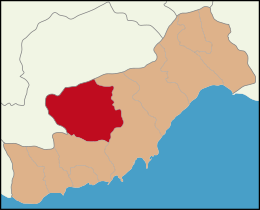 Districtul Mut - Harta