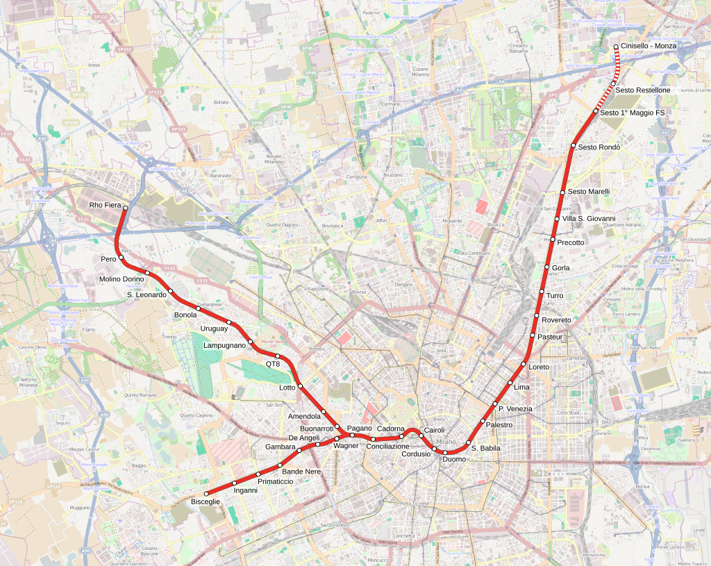 Milano mappa M1 2005-12-19.svg