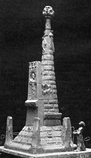 Folgueroles Monument A Mossèn Cinto Verdaguer: Monument a Folgueroles