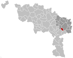 Montigny-le-Tilleul Hainaut Belgium Map.png