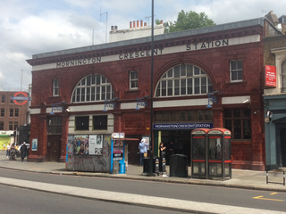 Mornington Crescent tube station London Underground station