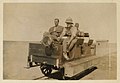 Motor inspection car - on desert railway outside No 2 Block House - Libyan desert Oct 1916.jpg