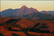 Gondwana Rainforests of Australia World Heritage 2005 Mount Barney sunrise.tif