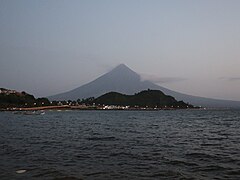 Mount Mayon sunrise view from Puro