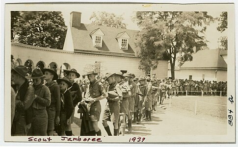 Mount Vernon - First National Jamboree June 29-July 7 1937 - George Washinton's Home other side.jpg