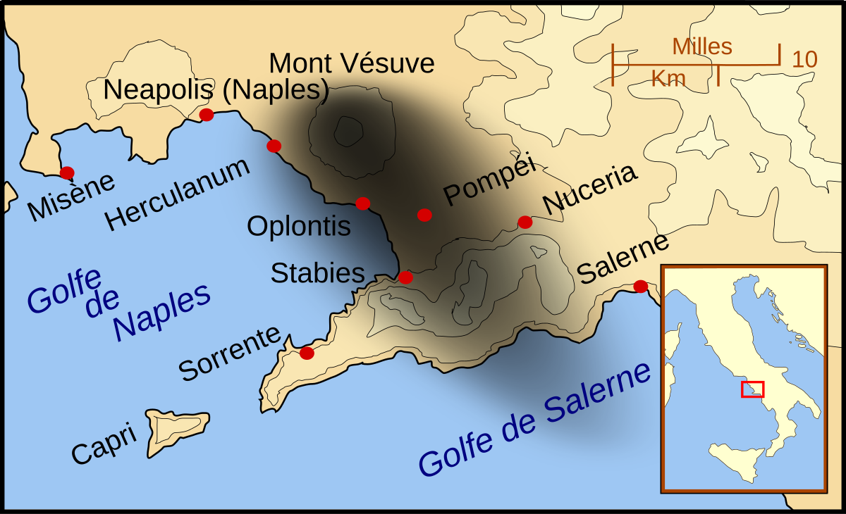 pompéi carte