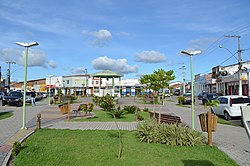 Center with bandstand