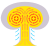 Mushroom cloud.svg