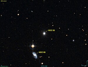 NGC 66 & NGC 65