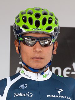 Nairo Quintana at the Critérium du Dauphiné Libéré 2012