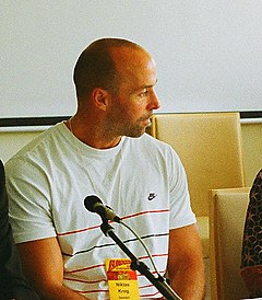 Niklas Kro på Swecon (Eurocon) i Stockholm 2011.