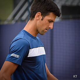 Novak Djokovic at 2018 Queen's Club Championships.jpg