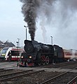 OL49-65 About to depart to Wroclaw with a steam special - panoramio.jpg