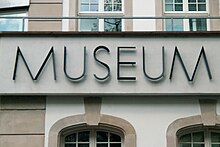 "Museum" sign at the Klingspor Museum for typography Offenbach 20.04.2014 13-23-45.jpg