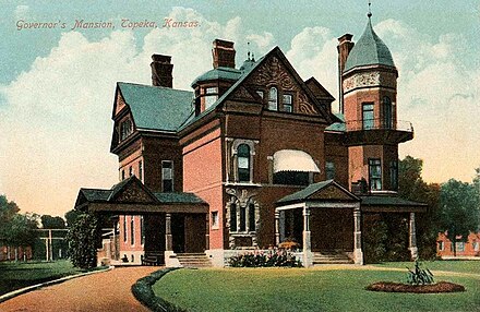 Old Governor's Mansion (1887), replaced by Cedar Crest in 1963 and demolished the following year