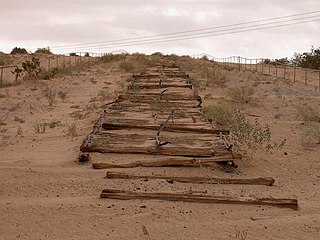 <span class="mw-page-title-main">Old Plank Road</span> Historical trail and road in Imperial County, California