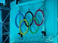 Olympics Rings, Water Polo Arena (7773480706).jpg