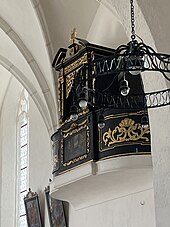 Orgelgehäuse an der Südwand des Chors; Seitenansicht