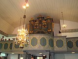 Orgelläktaren, Landeryds kyrka, Linköpings stift.jpg