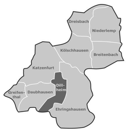 Ortsteile Ehringshausen Dillheim