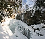 氷瀑（男滝）