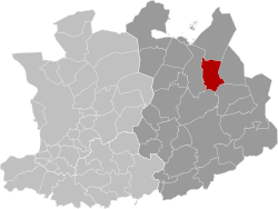 Kaart provincie Antwerpen