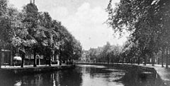 Nieuwe Haven of Schiedam as Wisborg harbour (Photo 1942)