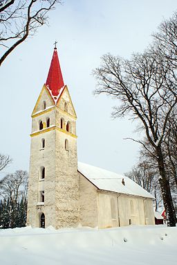 Pärnu-Jaagupi kyrka.