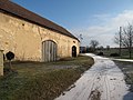 Čeština: Stodola v Přestavlcích. Okres Litoměřice, Česká republika.