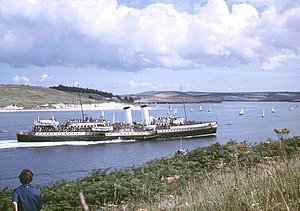 Paddle Steamer Bristol Queen in Camel Estuary - geograph.org.uk - 154887.jpg