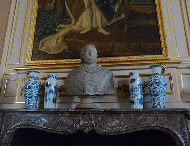 Armand Gaston Maximilien de Rohan, Büste in der Bibliothek des Palais Rohan in Straßburg