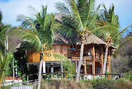 A typical Palapa Restaurant