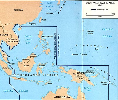 SOUTHWEST PACIFIC AREA 1942